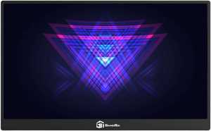 GamerTek Maverick Portable Monitor, 15.6" IPS Display, FHD Resolution, 144Hz Refresh Rate, 6.5ms Response Time, 16.7m Color Display, Black | GT-DP-316-001