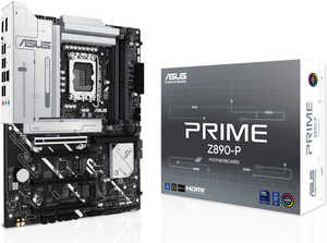 ASUS Prime Z890-P LGA 1851 ATX Motherboard, Intel Z890 Chipset, 4x DDR5 DIMM Slots, Up to 192GB Max Memory, 1 x PCIe 5.0 x16 Slot, 4 x M.2 slots, 4 x SATA 6Gb/s ports | 90MB1I50-M0EAY0