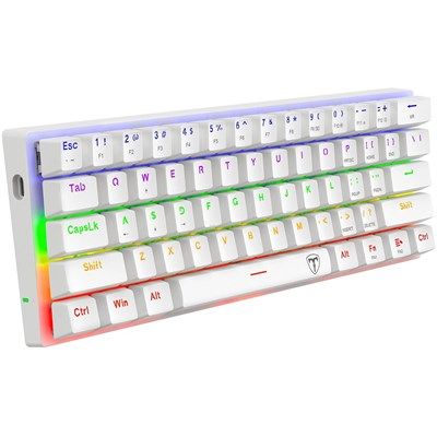 T-DAGGER t-tgk321 white mechanical gaming keyboard