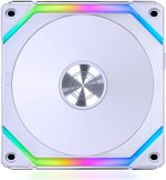 Lian-Li UNI FAN SL120 V2 Revolutionized Daisy-Chain ARGB Fan, Modular 120mm Fans, Up to 2000 RPM Fan Speed, 64.5 CFM Airflow, Sophisticate Lighting Effects, 1 Pack, White | G99.12SLV21W.00