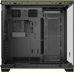 Lian Li O11D EVO RGB Automobili Lamborghini Edition Tower Computer Case, Up to 420mm Radiator & 9x Fan Support, 5â€³ LCD Display, 4.0mm Tempered Glass, Steel & Carbon Fiber Material, Black | O11DERGBL