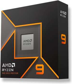 AMD Ryzen 9 9900X AM5 CPU Processor, 12 Cores & 24 Threads, 5.6 GHz Max Boost Clock, 12MB L2 & 64MB L3 Cache, AMD Radeon Graphics, PCIe 5.0 x16 | 100-100000662WOF