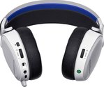 SteelSeries Arctis 7P+ Wireless Gaming Headset, Lossless 2.4 GHz, 30 Hour Battery Life, USB-C Charging, 7.1 Surround, For PC / PS5 / PS4 / Mac / Android, White | 61471