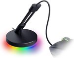 Razer Mouse Bungee V3 Chroma, Razer Chroma RGB Underglow Lighting, Spring Arm, Clip-On Cable Catch, Rust-Resistant Spring Arm, Anti-Slip Feet, Black | RC21-01520100-R3M1