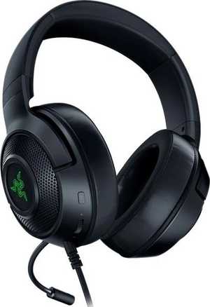 Razer Kraken V3 X-Wired USB, 40mm Drivers for High-End Audio Performance, 7.1 Surround Sound , Hybrid Fabric and Memory Foam, Gaming Headset - Black | RZ04-03750100-R3M1