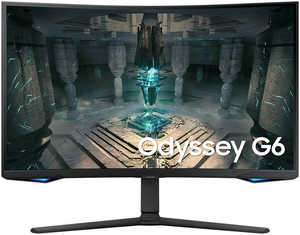 Samsung Odyssey G6 Gaming Monitor, 27" QHD VA Display, 240Hz Refresh Rate, 1ms (GtG) Response Time, FreeSync Premium Pro Technology, 1000R Curvature, Black | LS27BG650EMXUE