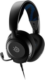  SteelSeries Arctis Nova 1P Multi-System Gaming Headset, Hi-Fi Drivers, 360Â° Spatial Audio, AirWeave Memory Foam Ear Cushions, Lightweight, PS5, PS4, PC, Xbox, Black | 61611 Model: 61611