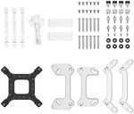 DeepCool LT720 Liquid CPU Cooler, 360mm Radiator, 3x FK120 Fans, 500-2250 RPM Fan Speed, 85.85 CFM Airflow, 3100 RPM Pump Speed, ARGB LED Lights, Fluid Dynamic Bearing, White | R-LT720-WHAMNF-G-1