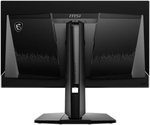 MSI MAG 271QPX Gaming Monitor, 26.5" WQHD QD-OLED Display, 360Hz Refresh Rate, 0.03ms (GtG) Response Time, AdaptiveSync Technology, 1.07B Display Colors, Black | 9S6-3CD89T-008