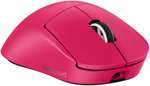 Logitech PRO X SUPERLIGHT 2 DEX LIGHTSPEED Wireless Gaming Mouse, Hero Sensor 2, 44000 DPI, Up To 8 kHz Polling Rate, Responsive Optical Precision, Up To 95 Hours Battery, Pink | 910-007371