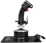 Thrustmaster Hotas Warthog Joystick and Throttle, 51 Programmable Action Buttons, 3-D Magnetic Sensor Technology, Replica Backlit Control Panel w/ 5 LEDs, Black | TM-JSTK-WARTHOG / 2960720