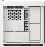 HAVN HS 420 E-ATX Mid Tower VGPU Edition Computer Case, Up To 420mm Radiators, 11x Fan Support, SGCC Sheet Metal, Tempered Glass, ABS, Zinc Alloy, NdFeB Magnets, White | HVN-CA-HS420-07