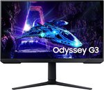 SAMSUNG Odyssey G3 G30D Gaming Monitor, 27" VA Display, FHD Resolution, 180Hz Refresh Rate, 1ms (MPRT) Response Time, AMD FreeSync Compatible, 16.7m Color Support, Black | LS27DG302EMXUE
