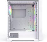 Montech Air 1000 Premium RGB Mid-Tower ATX Gaming Case > White