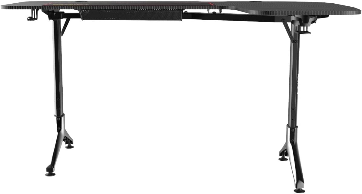  Twisted Minds L-Shaped Right Gaming Desk with Y-Shaped Legs, (Electronic Games)