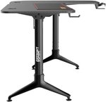  Twisted Minds L-Shaped Right Gaming Desk with Y-Shaped Legs, (Electronic Games)