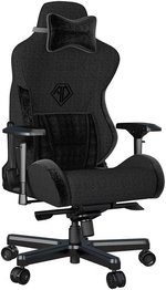 Anda Seat T-Pro II Premium Gaming Chair, 4D Armrests, Memory Foam Neck Pillow & Lumbar Support, Black | AD12XLLA-01-B-F