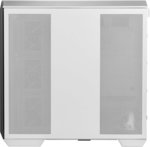 MSI MAG PANO M100R PZ Micro ATX Gaming Case, 270Â° Pano Temp Glass Panel, 4* aRGB Fans & Up to 360mm AIO, 1x 2.5"/3.5 Drive Bay, Support Back-Connect Motherboard, USB-/ USB-A, White | 306-7G24W21-809