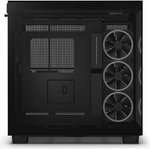 NZXT H9 Elite Dual-Chamber ATX Mid-Tower PC Case, Unique Glass Panel, Intuitive Cable Mgt, 360mm Radiators & 10x120mm Fans Support, Built-in RGB & Fan Controller, USB 3.2 Type-C/A, Black | CM-H91EB-01