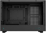 DeepCool CH260 Micro-ATX Computer Case, Up to 360mm Radiator, Up to 6x 120mm Fan Support, 4x Expansion Slots, Tempered Glass Side Panel, Wraparound Mesh Panels, Black | R-CH260-BKNGM0-G-1