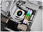 Corsair VENGEANCE RGB 32GB (2 x 16GB) DDR5 Desktop Memory Kit, 6000MHz Speed, CAS 40 Latency, 1.35 Voltage, XMP 3.0 / Intel 600 / 700 Series Compatibility, White | CMH32GX5M2B6000C40W