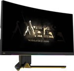 MSI MEG 342C QD-OLED Gaming Monitor, 34.18" UWQHD QD-OLED Display, 175Hz Refresh Rate, 0.03ms (GtG) Response Time, 1800R Curvature, FreeSync Premium Pro, Black | MEG-342C-QD-OLED