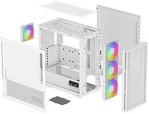 DEEPCOOL CASE CH560 E-ATX 4F RGB WHITE R-CH560-WHAPE4-G-1
