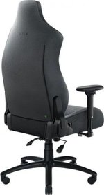 Razer Iskur Fabric Edition Gaming Chair, Built-in Lumbar Support, Metal & Plywood Frame, 6cm Caster Wheel, 4D Armrests, 139 Degrees Back Angle, Dark Gray | RZ38-02770300-R3G1
