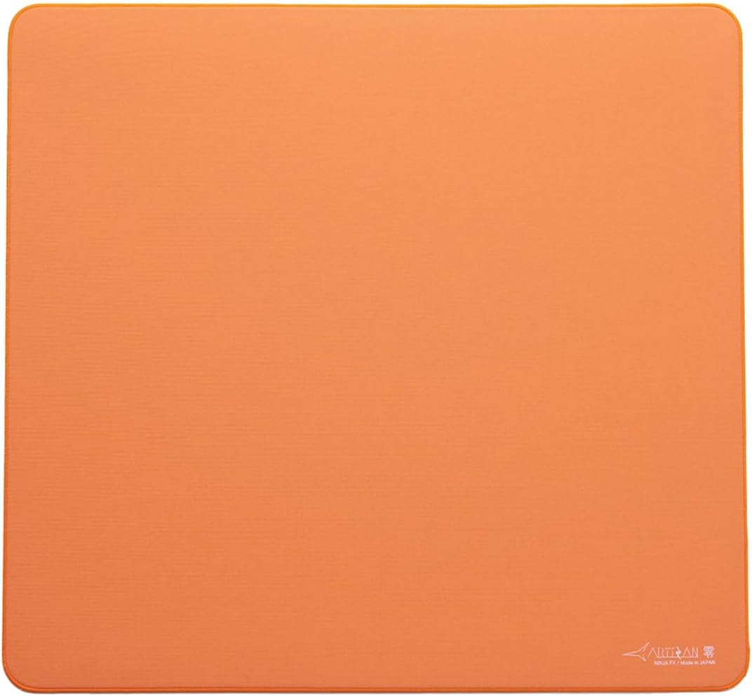 ARTISAN Artisan FX Zero SOFT Orange Gaming Mouse Pad eSports (XL, Orange)