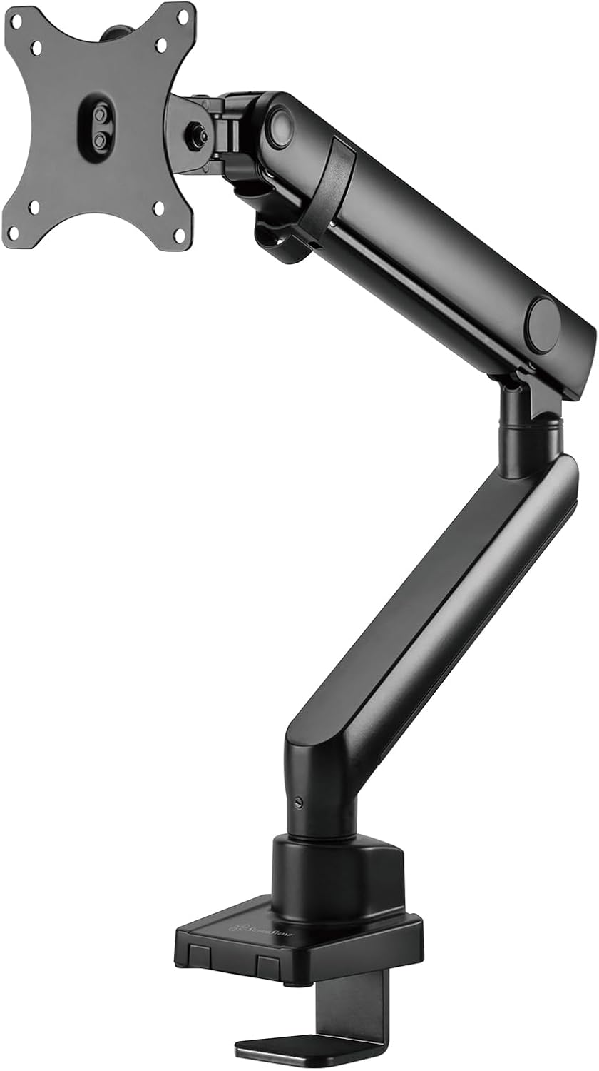  SilverStone Technology ARM13 Single Monitor Arm with Mechanical Spring Design and Versatile Adjustability SST-ARM13