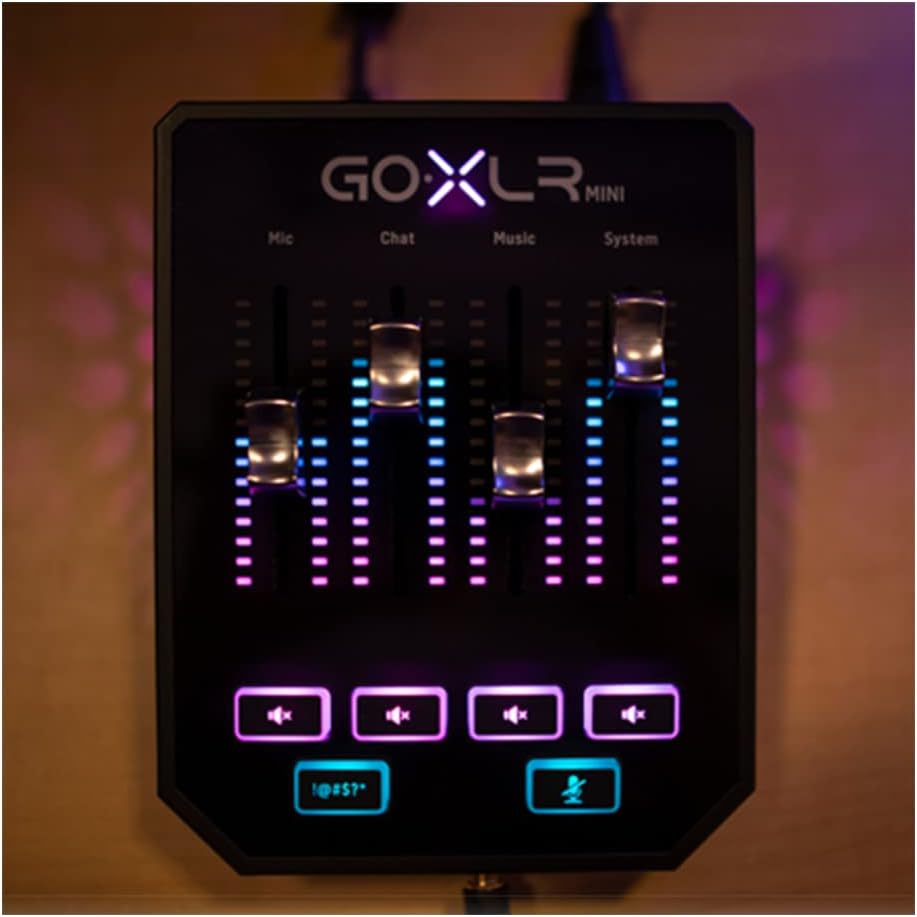 TC HELICON DJ Mixer (Go XLR Mini)