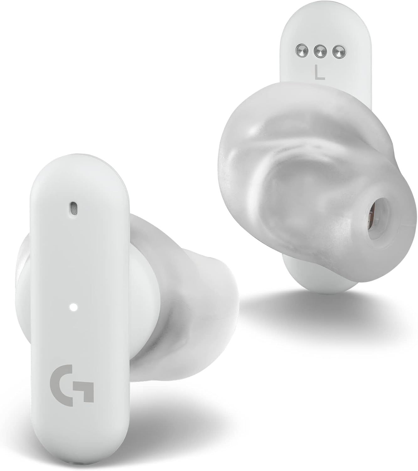  Logitech G FITS True Wireless Gaming Earbuds, Custom Moulded Fit, LIGHTSPEED + Bluetooth, Four Beamforming Microphones, PC, Mac, PS5, PS4, Mobile, Nintendo.