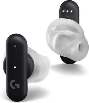  Logitech G FITS True Wireless Gaming Earbuds, Custom Moulded Fit, LIGHTSPEED + Bluetooth, Four Beamforming Microphones, PC, Mac, PS5, PS4, Mobile, Nintendo.