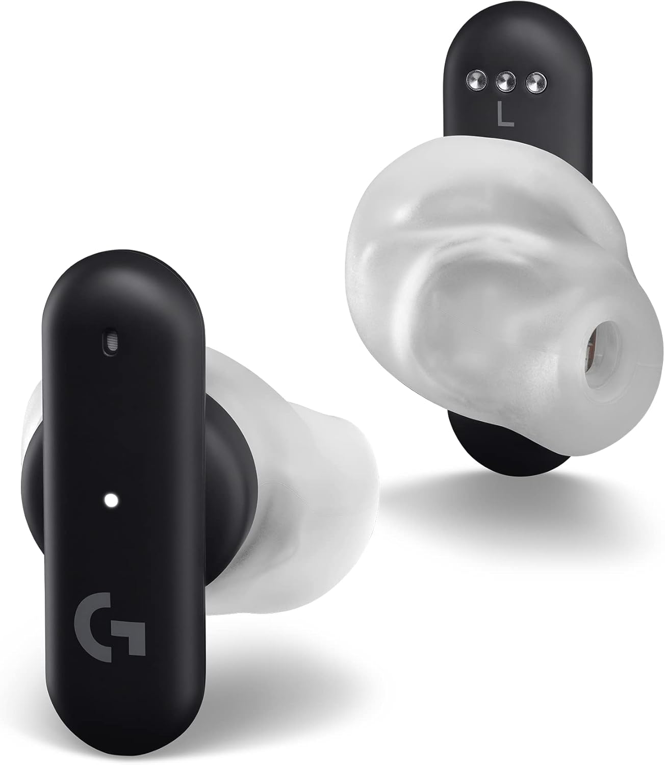  Logitech G FITS True Wireless Gaming Earbuds, Custom Moulded Fit, LIGHTSPEED + Bluetooth, Four Beamforming Microphones, PC, Mac, PS5, PS4, Mobile, Nintendo.