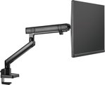  SilverStone Technology ARM13 Single Monitor Arm with Mechanical Spring Design and Versatile Adjustability SST-ARM13