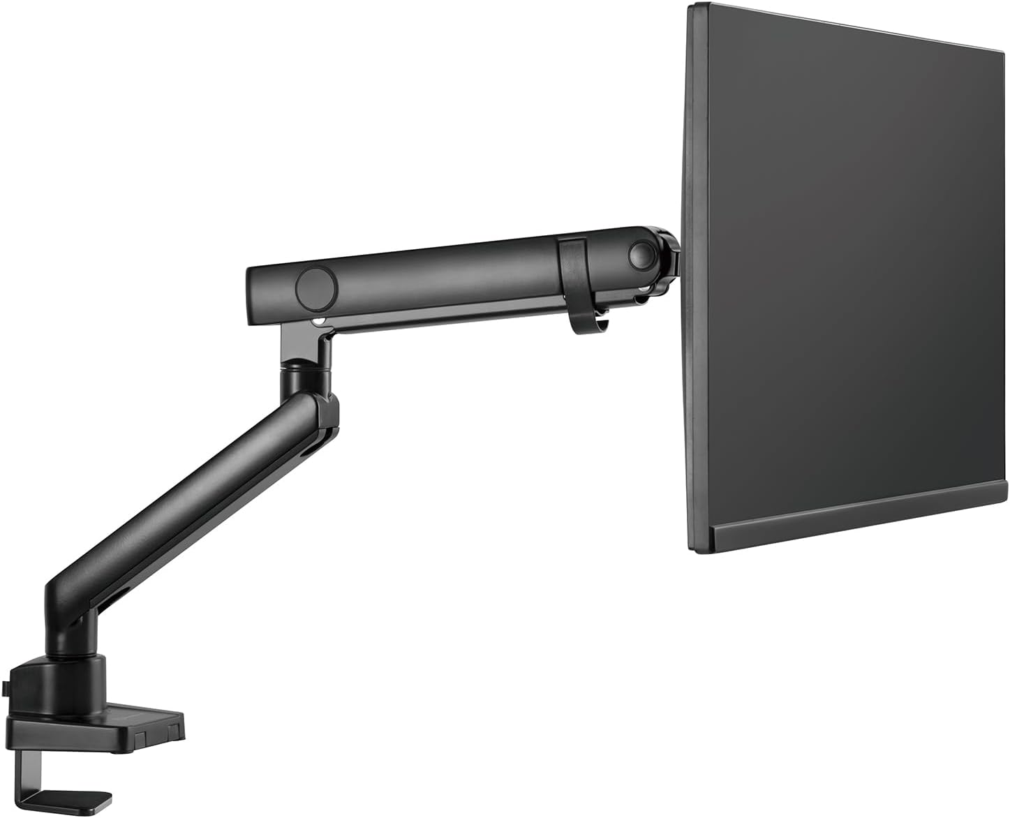  SilverStone Technology ARM13 Single Monitor Arm with Mechanical Spring Design and Versatile Adjustability SST-ARM13