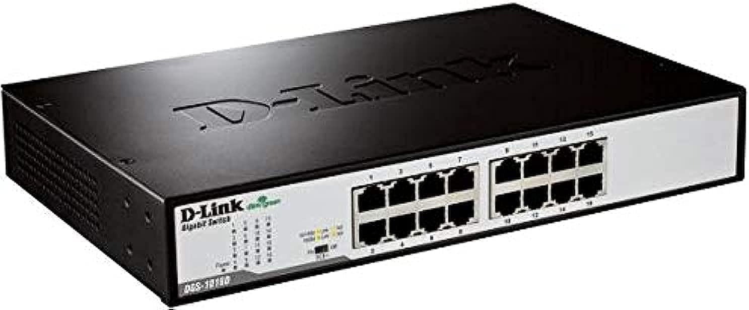 D-Link 16-Port Gigabit Switch DGS-1016D