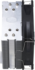 Cooler Master Hyper 212 Spectrum V3 CPU Air Cooler, 120mm Spectrum ARGB Fan, 1750 RPM, 71.93 CFM Airflow, Nickel Plated Heat Pipes, ARGB Detection, 2 VDC, 4 Pin PWM, Black/Silver | RR-S4NA-17PA-R1