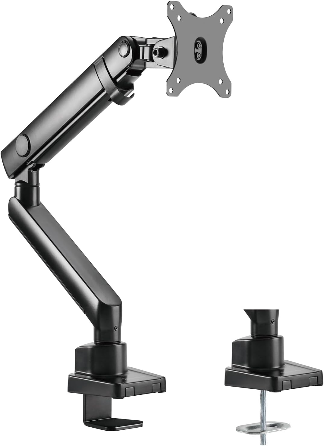  SilverStone Technology ARM13 Single Monitor Arm with Mechanical Spring Design and Versatile Adjustability SST-ARM13