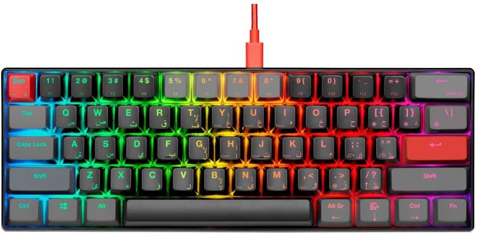 GAMERTEK GK60 MINI KEYBOARD PRO - LATE NIGHT