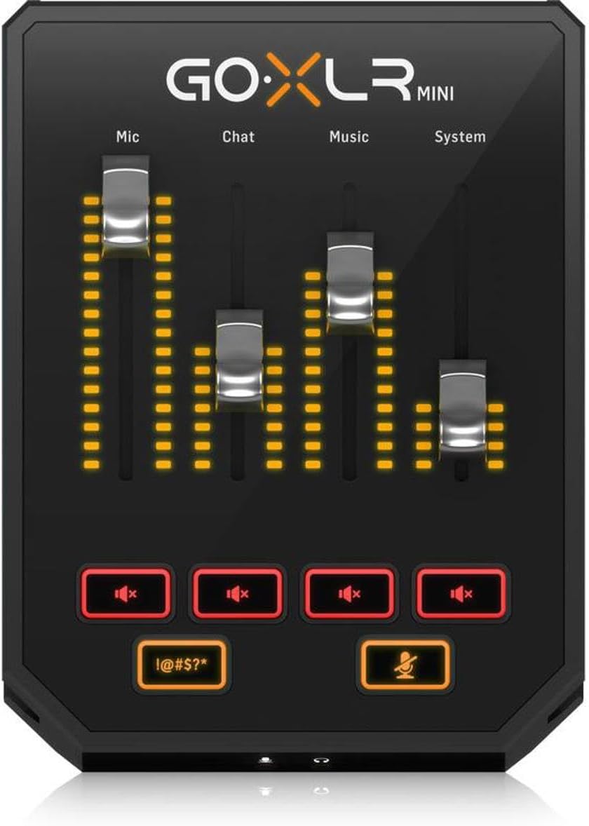 TC HELICON DJ Mixer (Go XLR Mini)