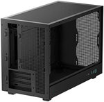 DeepCool CH260 Micro-ATX Computer Case, Up to 360mm Radiator, Up to 6x 120mm Fan Support, 4x Expansion Slots, Tempered Glass Side Panel, Wraparound Mesh Panels, Black | R-CH260-BKNGM0-G-1