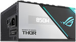 ASUS ROG THOR 850W Platinum II Fully Modular Power Supply, 80 Plus Platinum,135mm Wing-blade Fan with PWM Control, ROG Heatsinks, OLED Display, Aura Sync, Low-ESR Capacitors | 90YE00L2-BONAOO