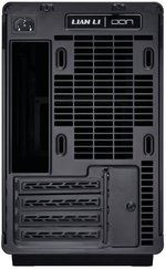 Lian Li A3-mATX Computer Case, 26.3L Micro Form Factor Chassis, Up to 360mm Radiator & 10x 120mm Fan Support, Supports ATX/SFX/SFX-L, Steel Mesh Side & Top Panels, Black | G99.A3X.00