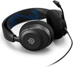  SteelSeries Arctis Nova 1P Multi-System Gaming Headset, Hi-Fi Drivers, 360Â° Spatial Audio, AirWeave Memory Foam Ear Cushions, Lightweight, PS5, PS4, PC, Xbox, Black | 61611 Model: 61611