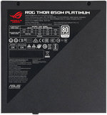 ASUS ROG THOR 850W Platinum II Fully Modular Power Supply, 80 Plus Platinum,135mm Wing-blade Fan with PWM Control, ROG Heatsinks, OLED Display, Aura Sync, Low-ESR Capacitors | 90YE00L2-BONAOO