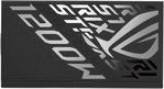 ASUS ROG Strix 1200W Fully Modular Power Supply, 80 PLUS Platinum Efficiency, Active PFC, GaN MOSFET, ATX 3.1 Compatible, Cybernetic Lambda A+, Dual Ball Fan bearings, Black | 90YE00W0-B0NA00
