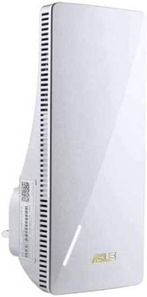ASUS RP-AX58 AX3000 WiFi 6 Range Extender, AiMesh, 3000 Mbps, 1x RJ45 LAN, UK Plug, White | 90IG07C0-MU0C10