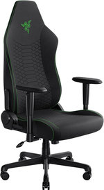 RAZER Iskur V2 X Gaming Chair, Built-in Lumbar Support, 2D Padded Armrests, 50mm Casters, Wide Seat Base, 152Â° Back Angle, 4-Class Gas Lift, 136kg Max Weight, Fabric Finish, Black | RZ38-05310100-R351