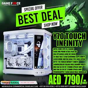 GAMING PC INTEL CORE I5-14400F WITH HYTE Y70 INFINITY